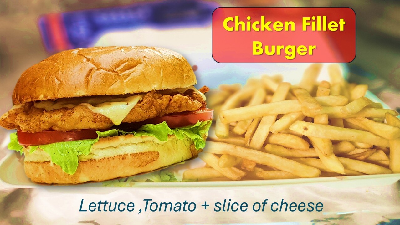 Special Chicken Fillet Burger - Pizza Collection in Brimsdown EN3