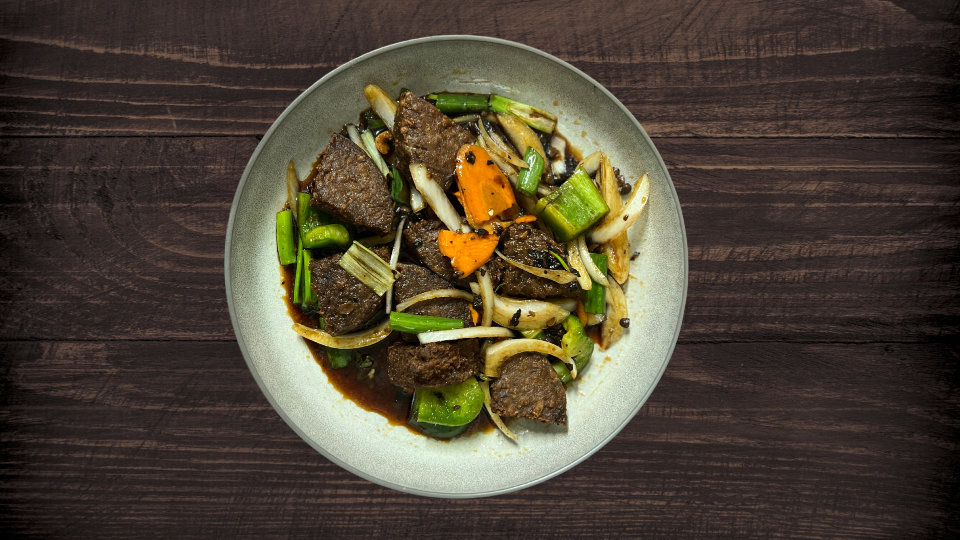 Vegan Beef with Black Bean Sauce🍃 - Chinese Restaurant Delivery in Letchworth SG6