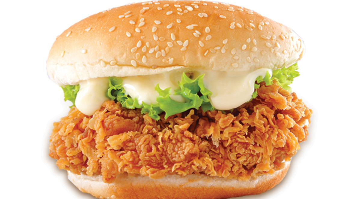 Crispy Breaded Burger - Best Delivery Delivery in Hallsville Quarter E16