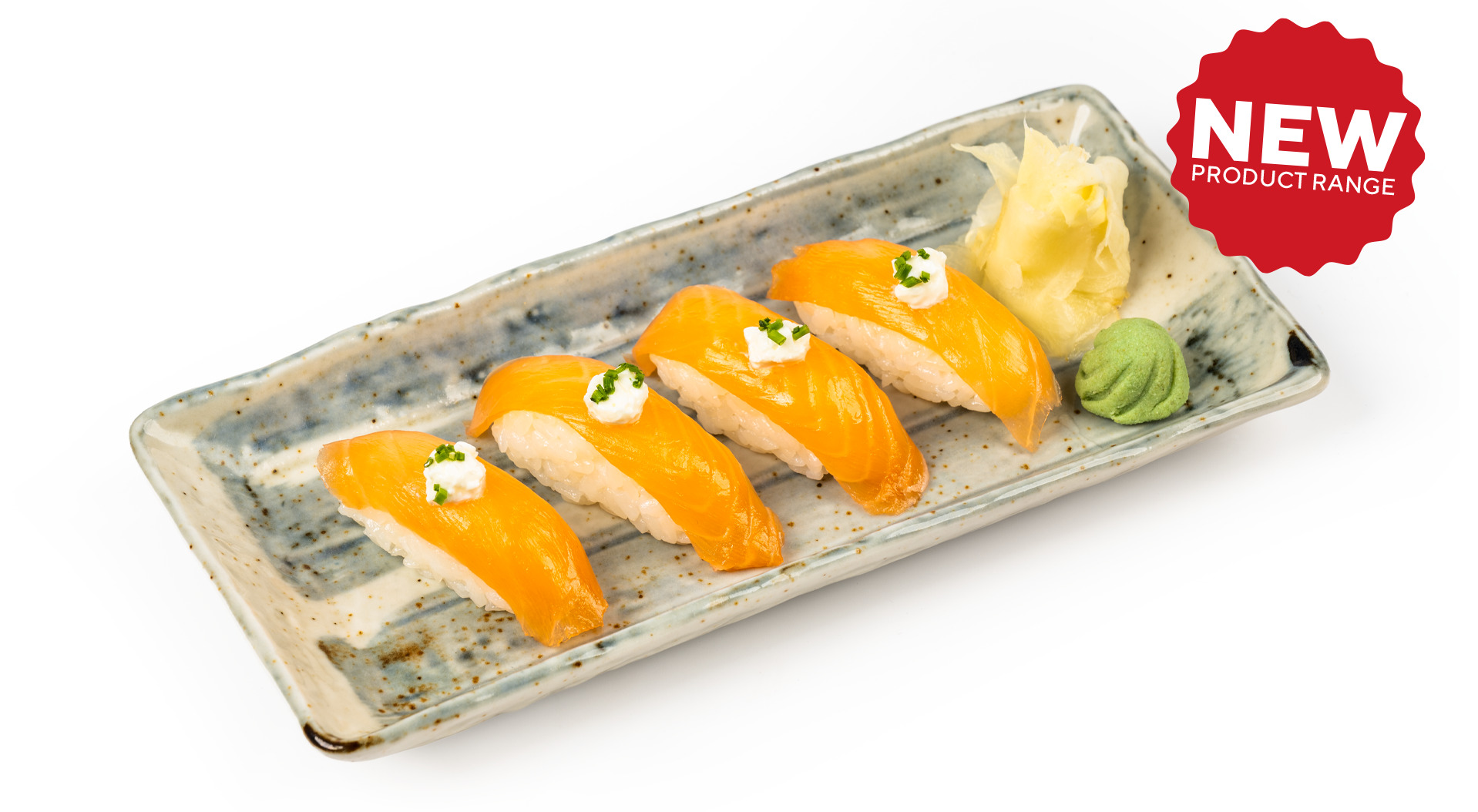 SMOKED SALMON NIGIRI - Sashimi Delivery in Maryland E20