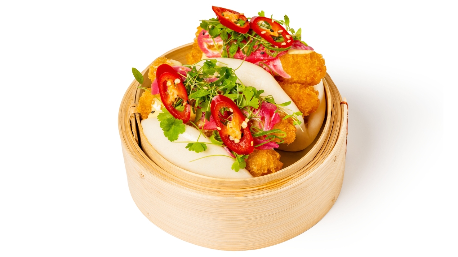 CRISPY PRAWN BAO - Sushi Collection in Pimlico SW1V