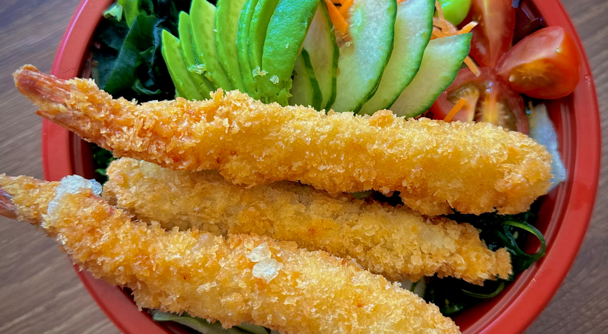 Ebi Fry Salad - Bento Collection in Angel N1