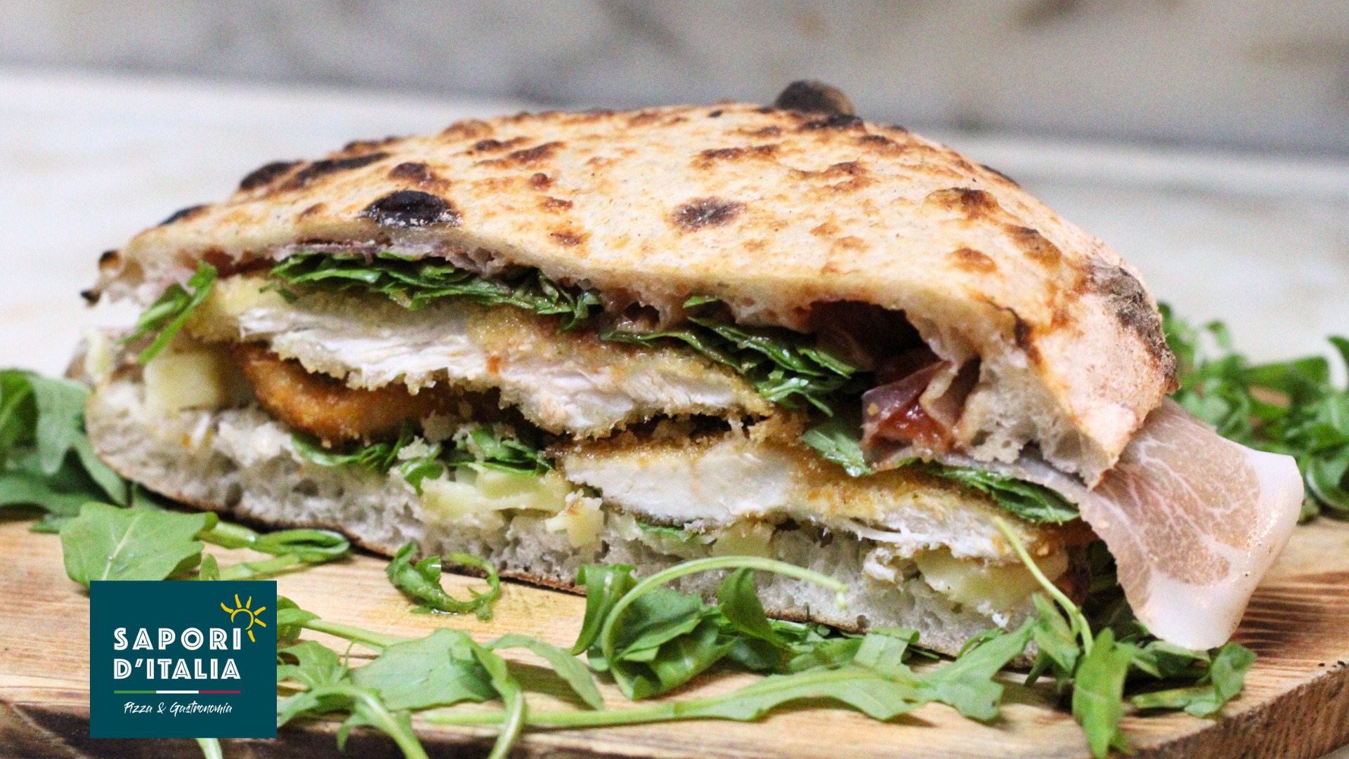 Puccia Homemade Panini Milanese 1/2 - Sapori Ditalia Collection in Millwall E14