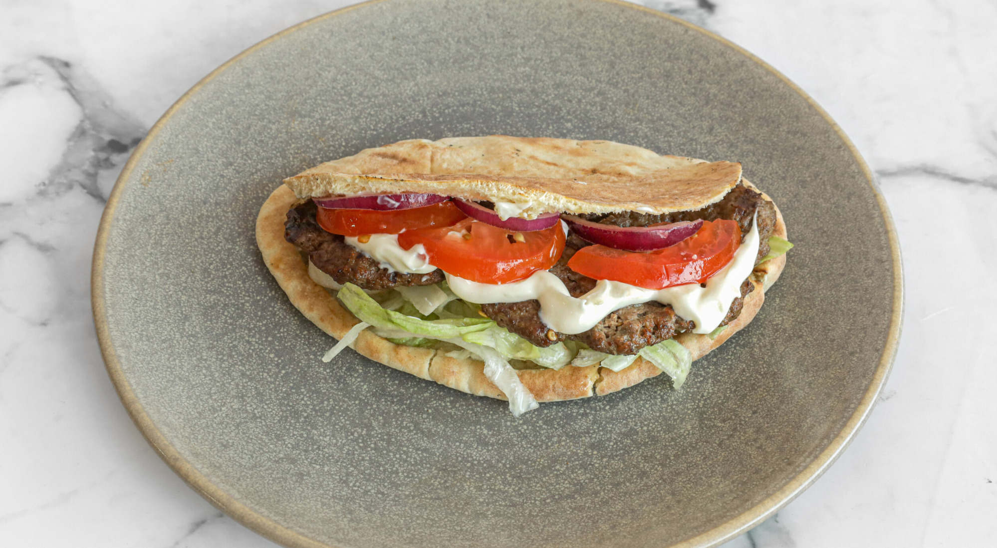 Lamb Kofta in Pitta - Burgers Delivery in South Hackney E9