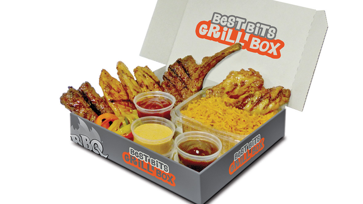 Best bits grill box - Pizza Collection in Cann Hall E11